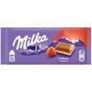 kn14 Milka Alpenmilch Schokolade Erdbeer 100g
